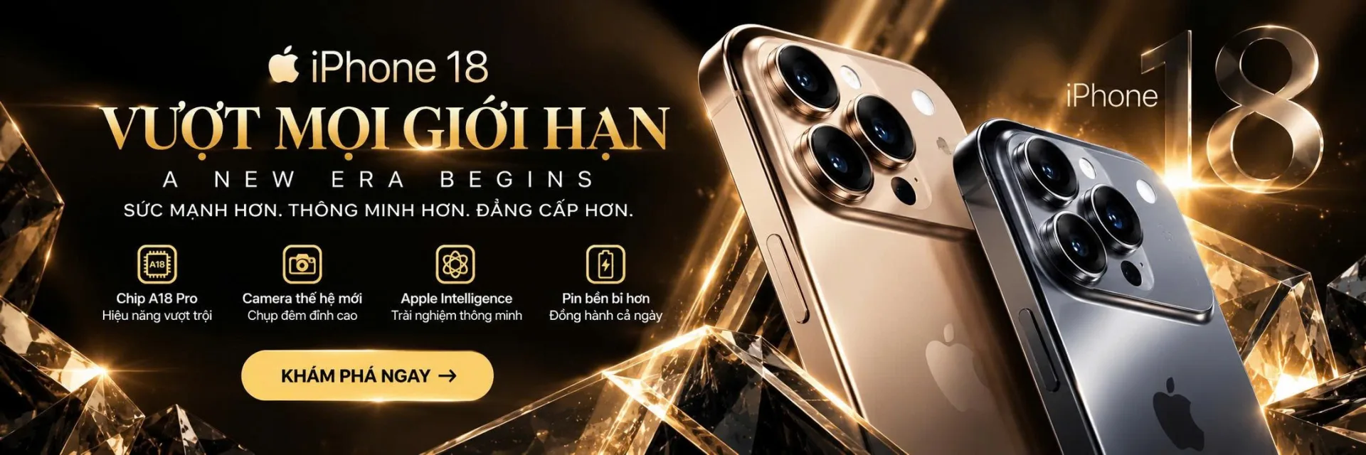 Aiva Điện Thoại — iPhone 17 Pro mạnh mẽ hơn, đẳng cấp hơn